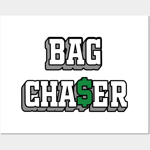 Bag Chaser Wall Art by IronLung Designs